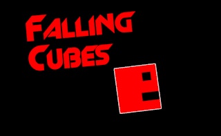 Image Falling Cubes
